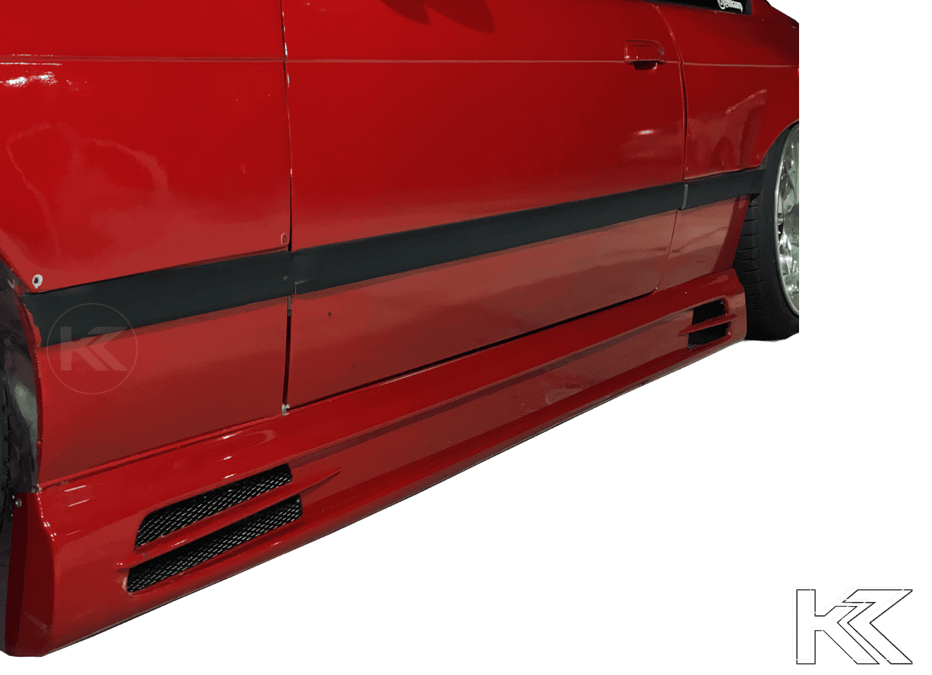BMW E36 Rieger Side Skirts - Vented Type 1 (1990-1999)