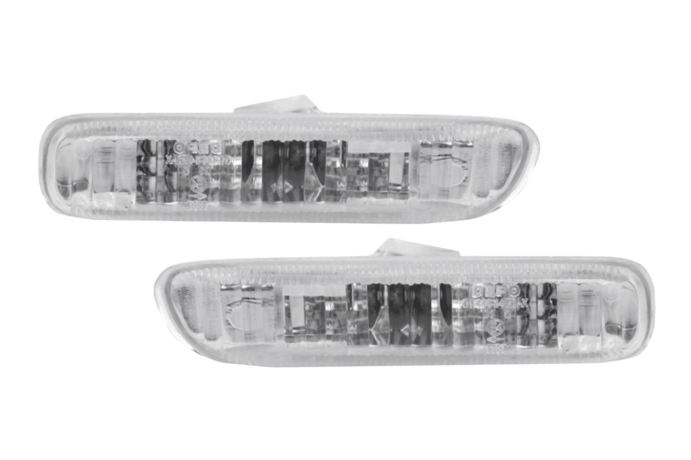 BMW E46 2D/Cabrio & 99-01 BMW 4D/5D Crystal Clear or Smoke Side Marker Lights(1999-2003)
