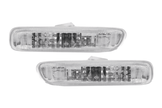 BMW E46 2D/Cabrio & 99-01 BMW 4D/5D Crystal Clear or Smoke Side Marker Lights(1999-2003)