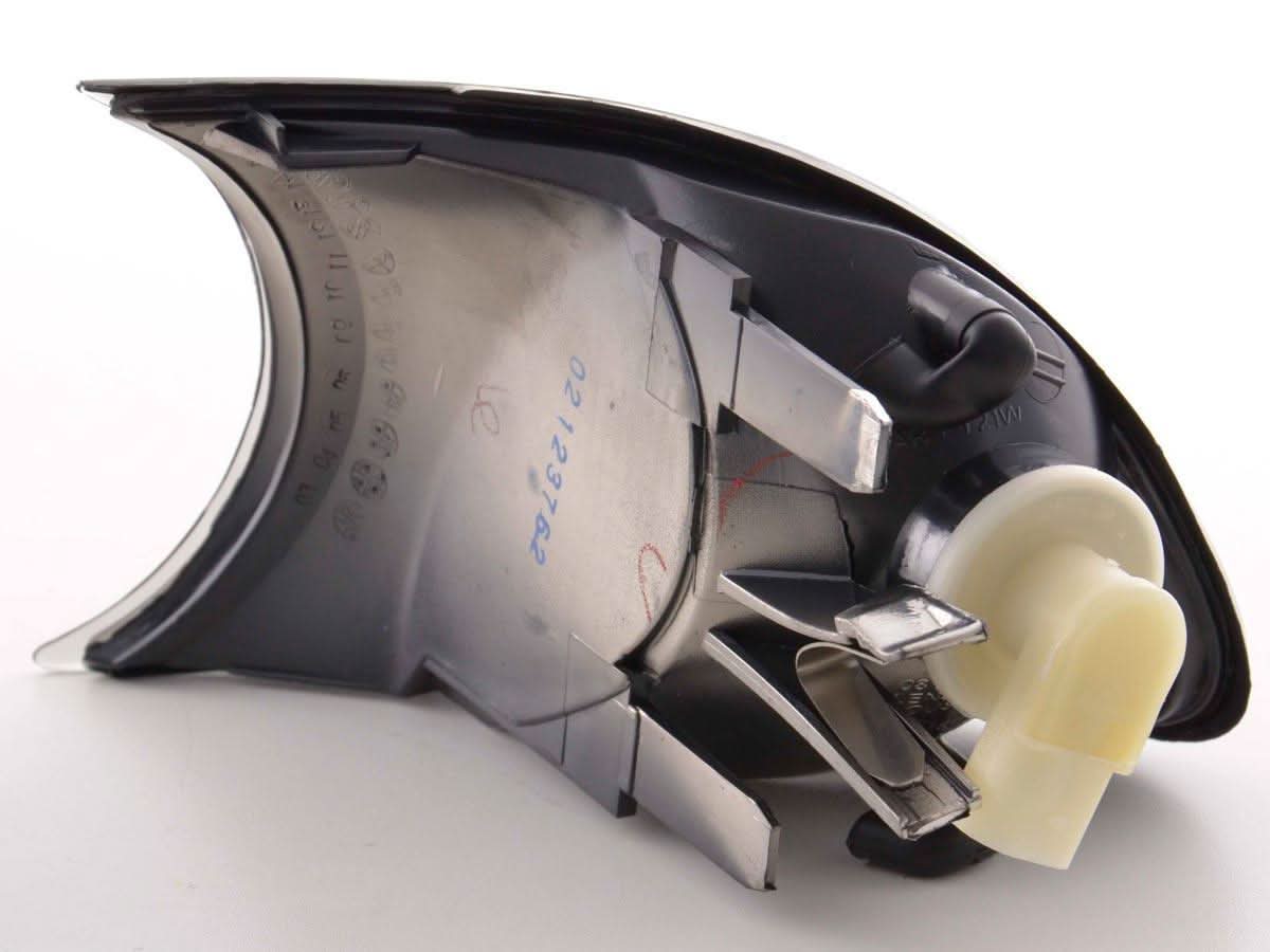 BMW E46 Coupe/Convertible Smoked Clear Clip On Corner Lights 1998-2001