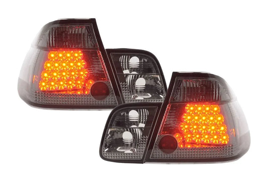 BMW E46 Sedan Smoked Altezza Style LED Taillights - Pre Face Lift (1998-2001)