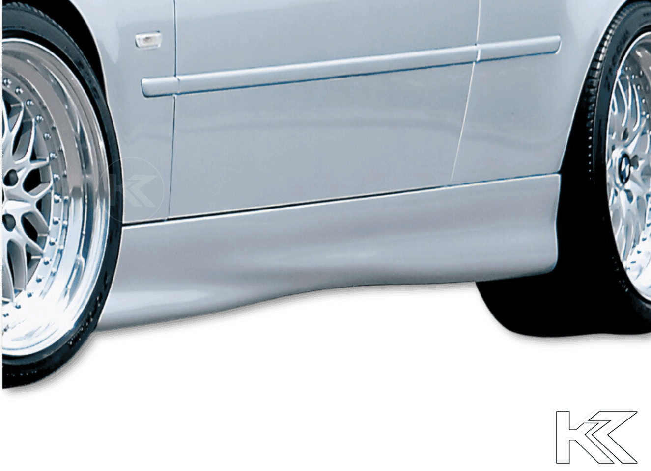 BMW E46 Sedan/Compact/Touring -  Rieger "Twisty" Side Skirts