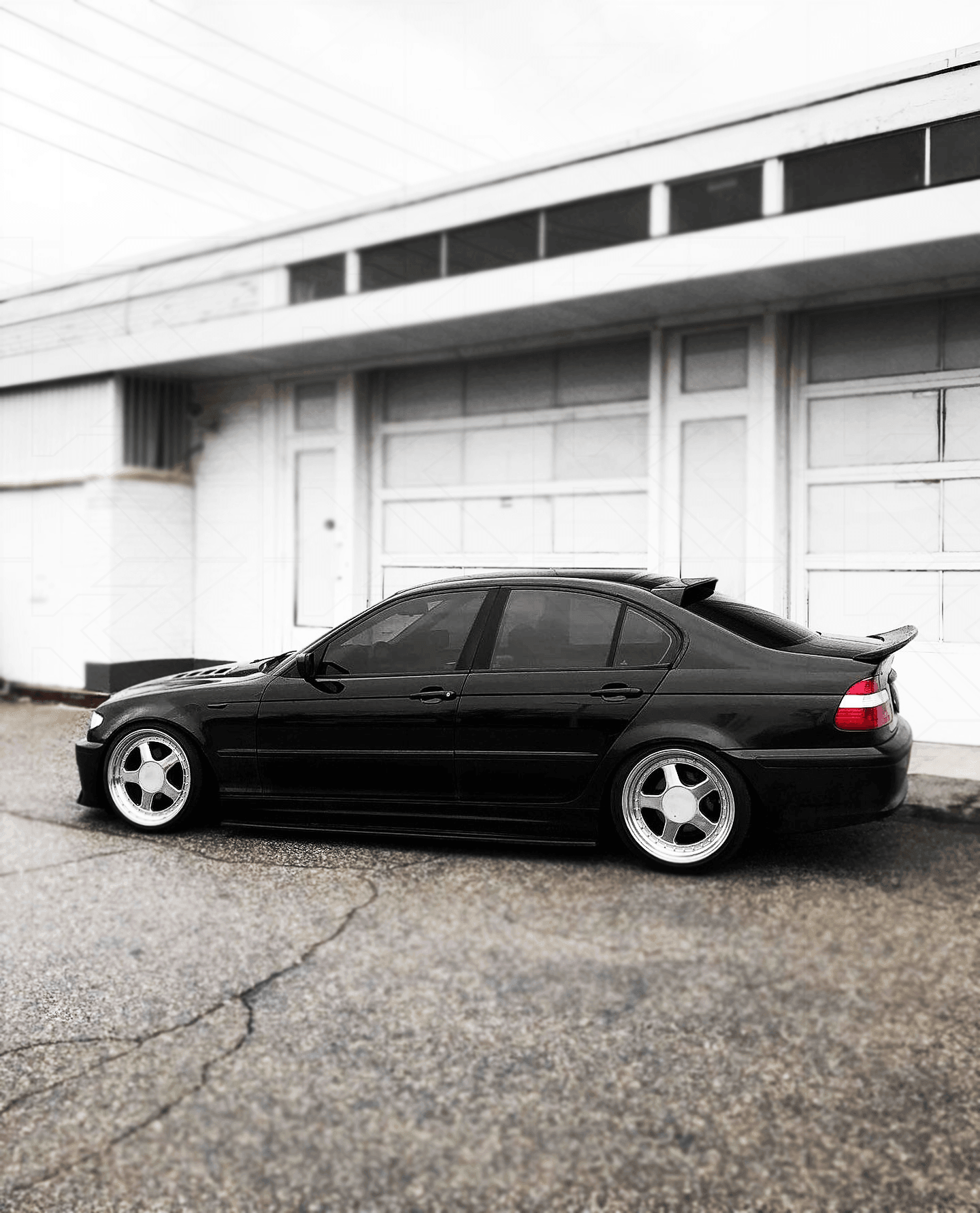 BMW E46 Series 3 Drag Wing Style Trunk Spoiler (1995 - 2005)
