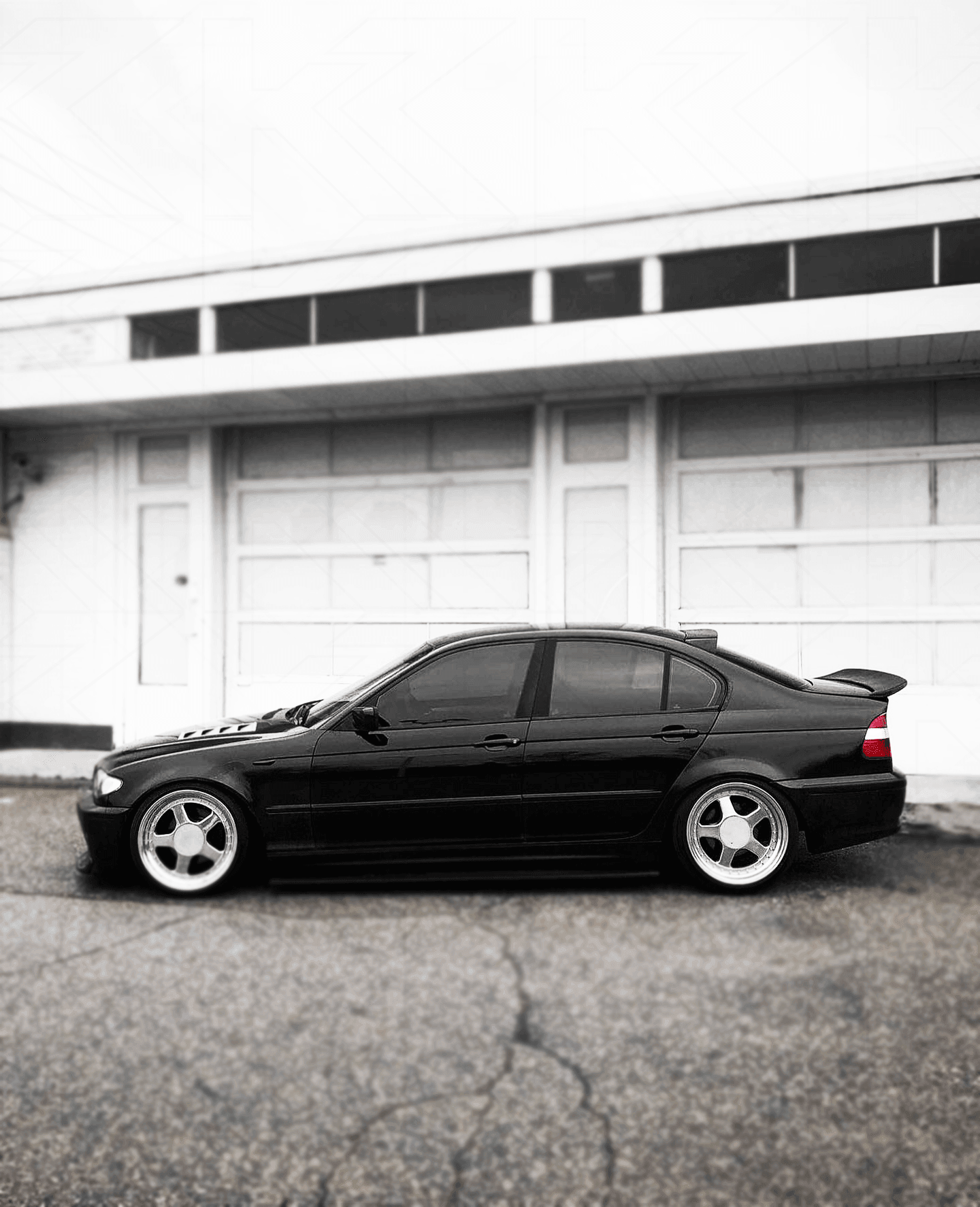 BMW E46 Series 3 Drag Wing Style Trunk Spoiler (1995 - 2005)
