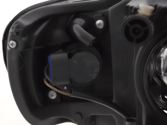 BMW E53 X5 Black OE+ Angel Eye Headlights - (2000-2003)