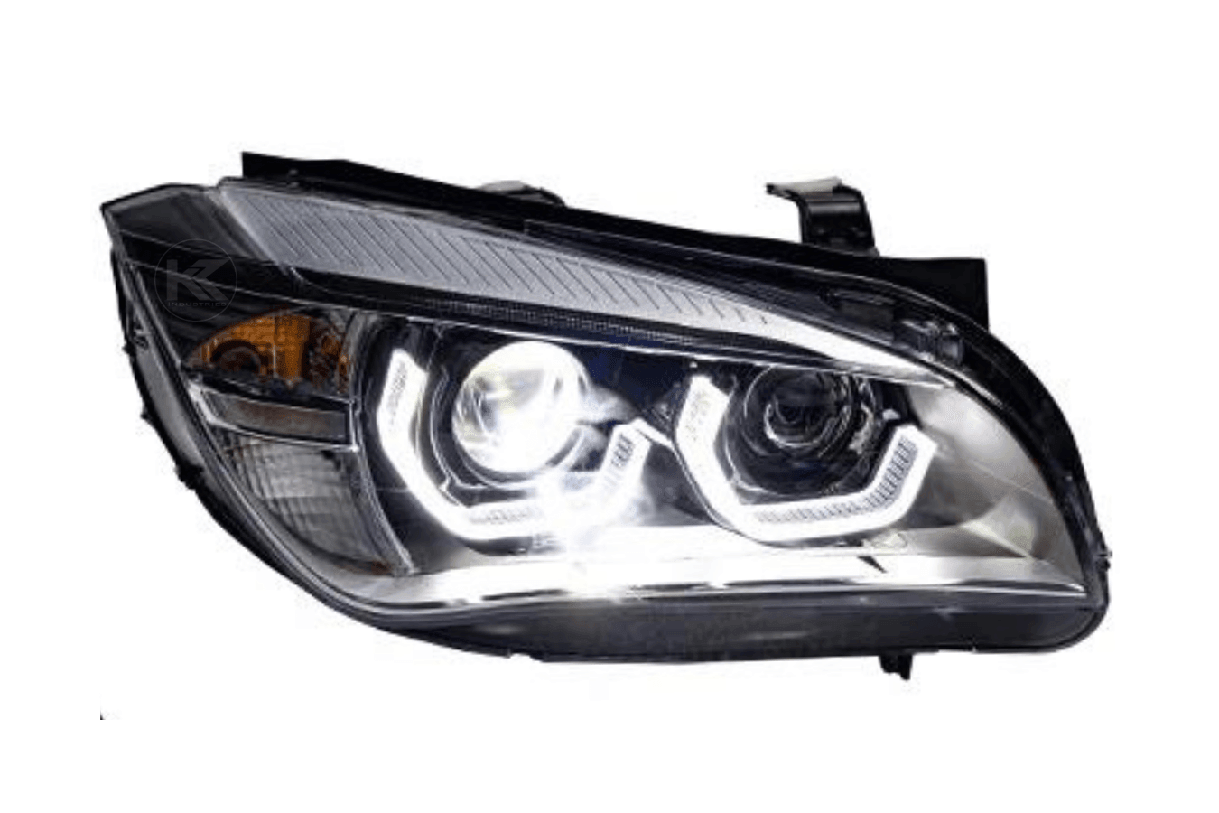BMW E84 X1 Modern Style Angel Eye HID Bi-Xenon Headlights (2010 - 2015)