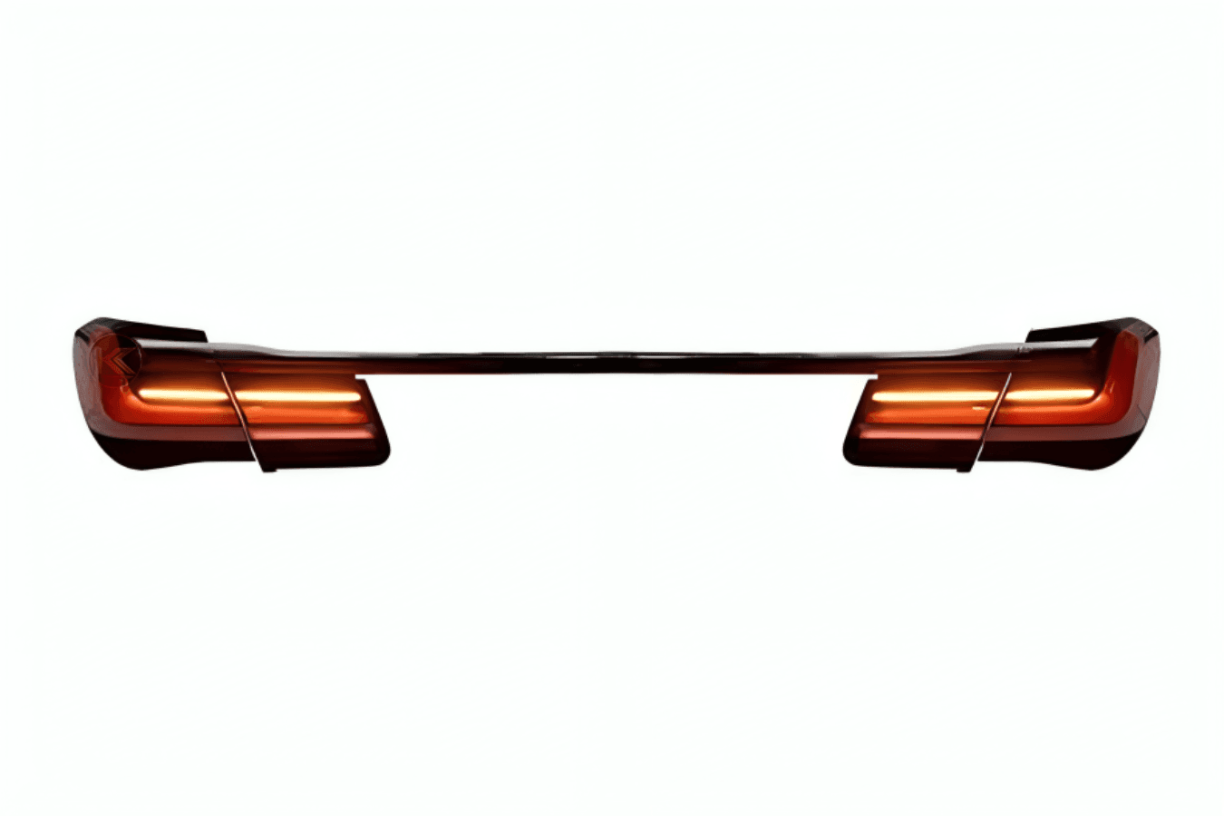 BMW F02 7 Series Red LED Luxury Beam Style Tail Lights (2008 - 2015)