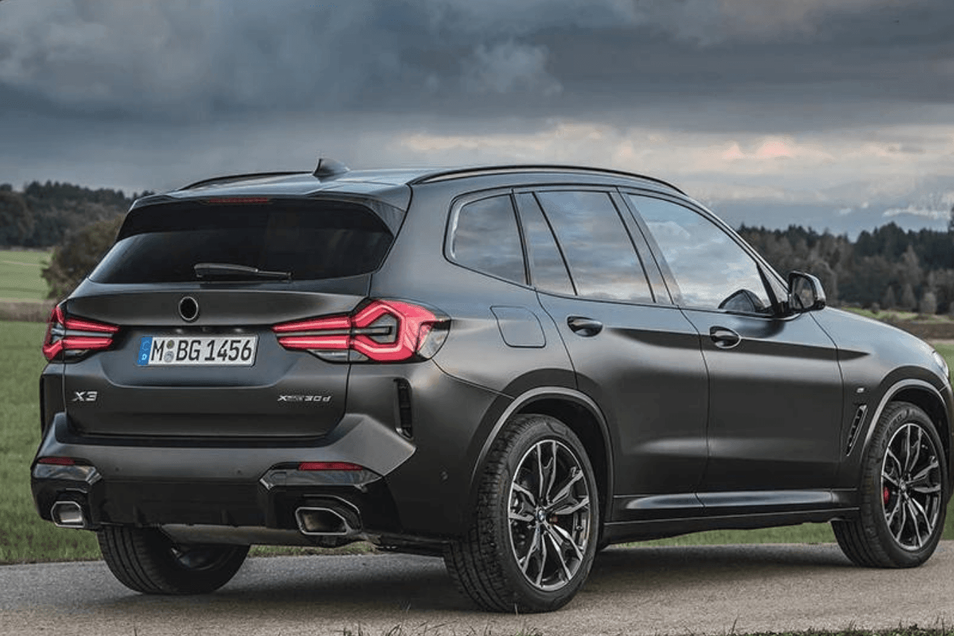 BMW G01 G08 X3 IX3 Blackline LCI Style LED Tail Lights (2017+)