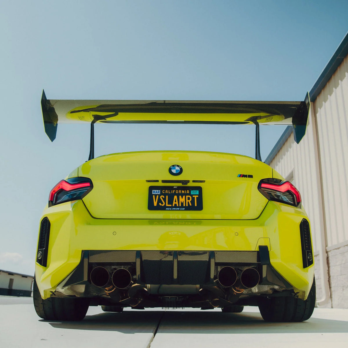 RM ENGINEERING RACE  RM Engineering GT4+ Swan Neck Wing For BMW G87 M2