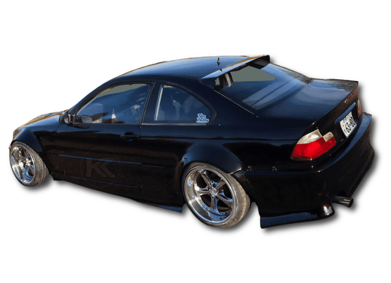 BMW Series 3 E46 HM Coupe Roof Wing (1995 - 2005)