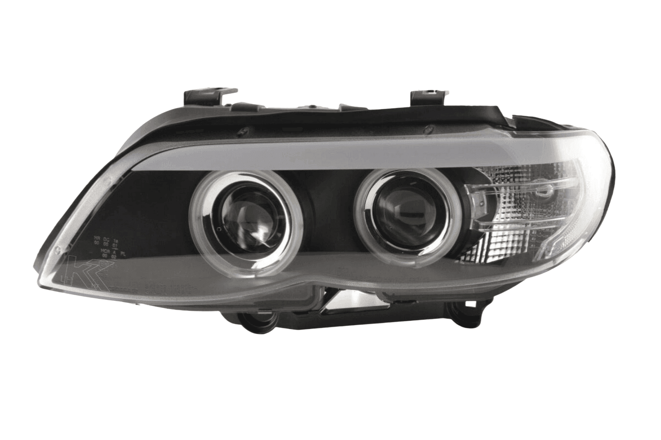 BMW X5 E53 CCFL Black Angel Eyes LED Headlights (2003-2006)