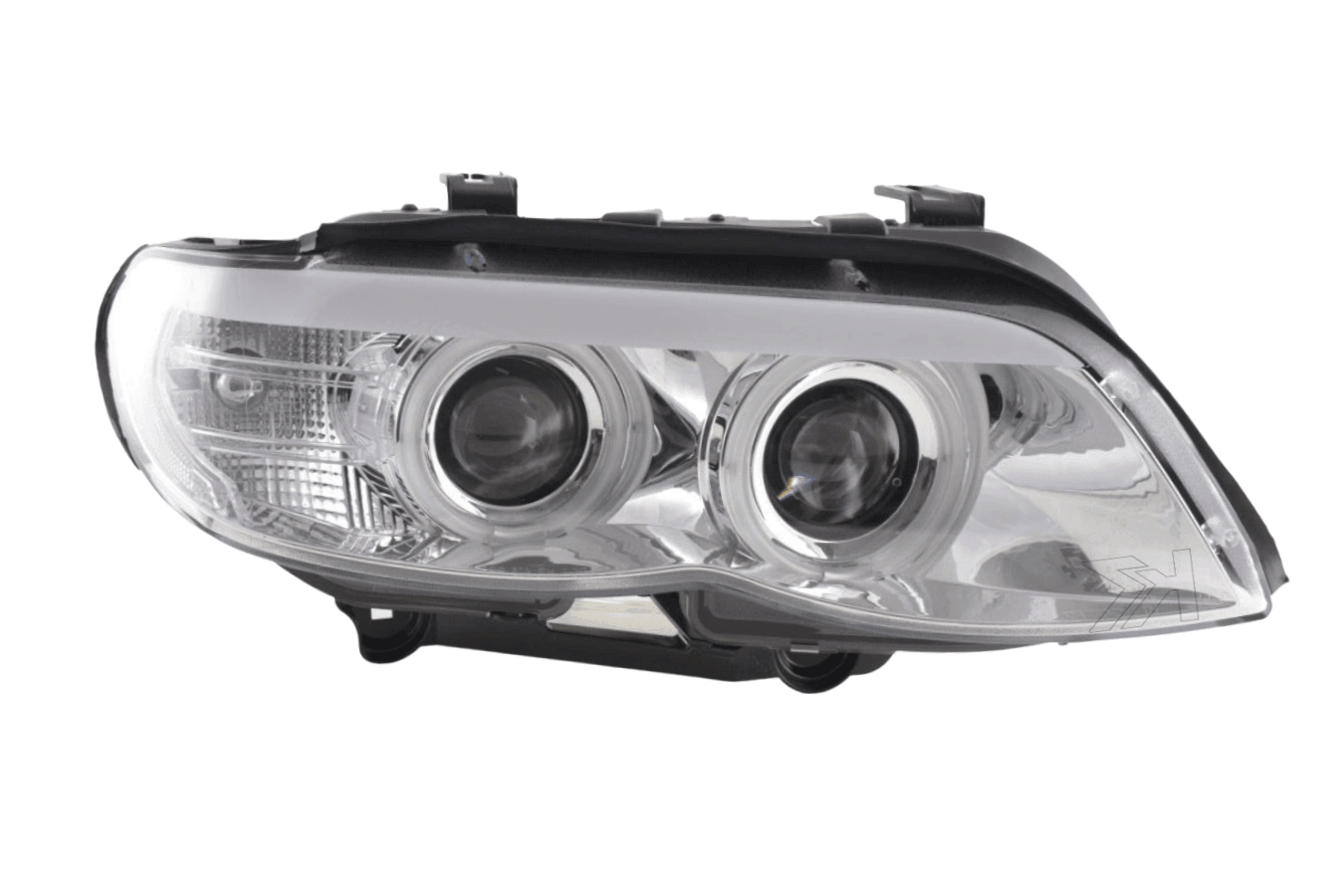 BMW X5 E53 CCFL Chrome Angel Eyes LED Headlights (2003-2006)