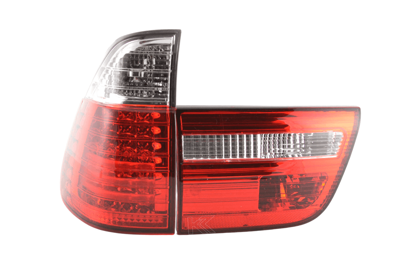 BMW X5 E53 Red LED Taillights Set (1998-2002)