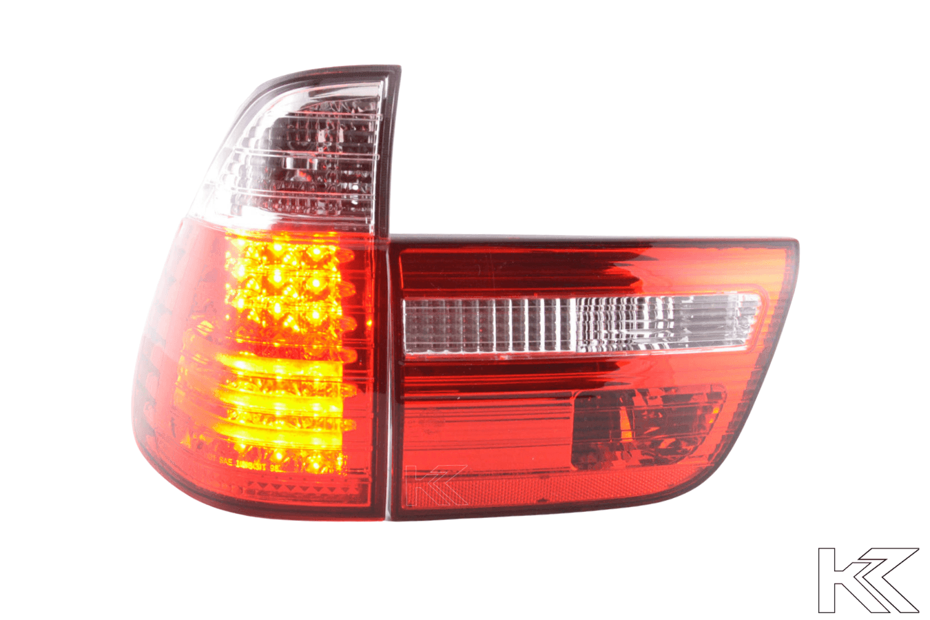 BMW X5 E53 Red LED Taillights Set (1998-2002)