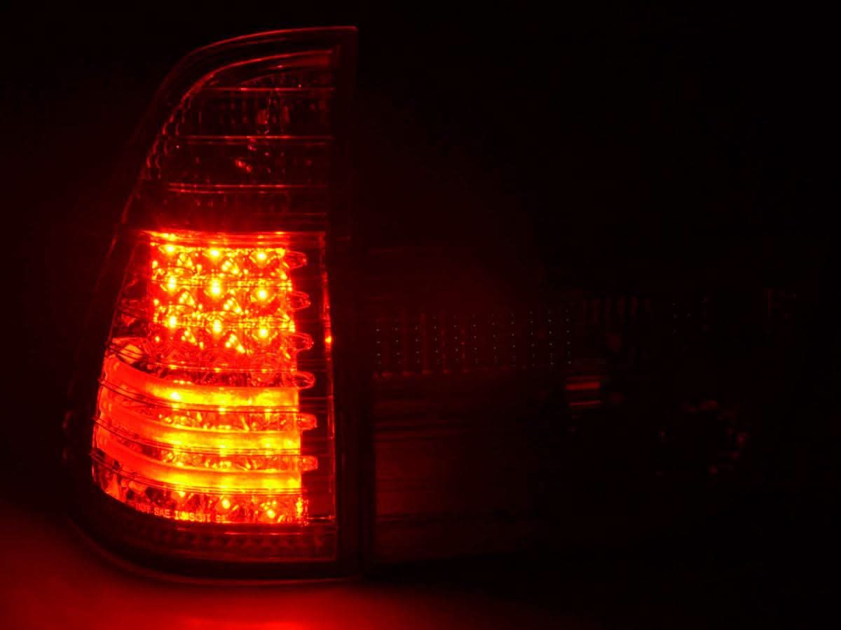 BMW X5 E53 Red LED Taillights Set (1998-2002)