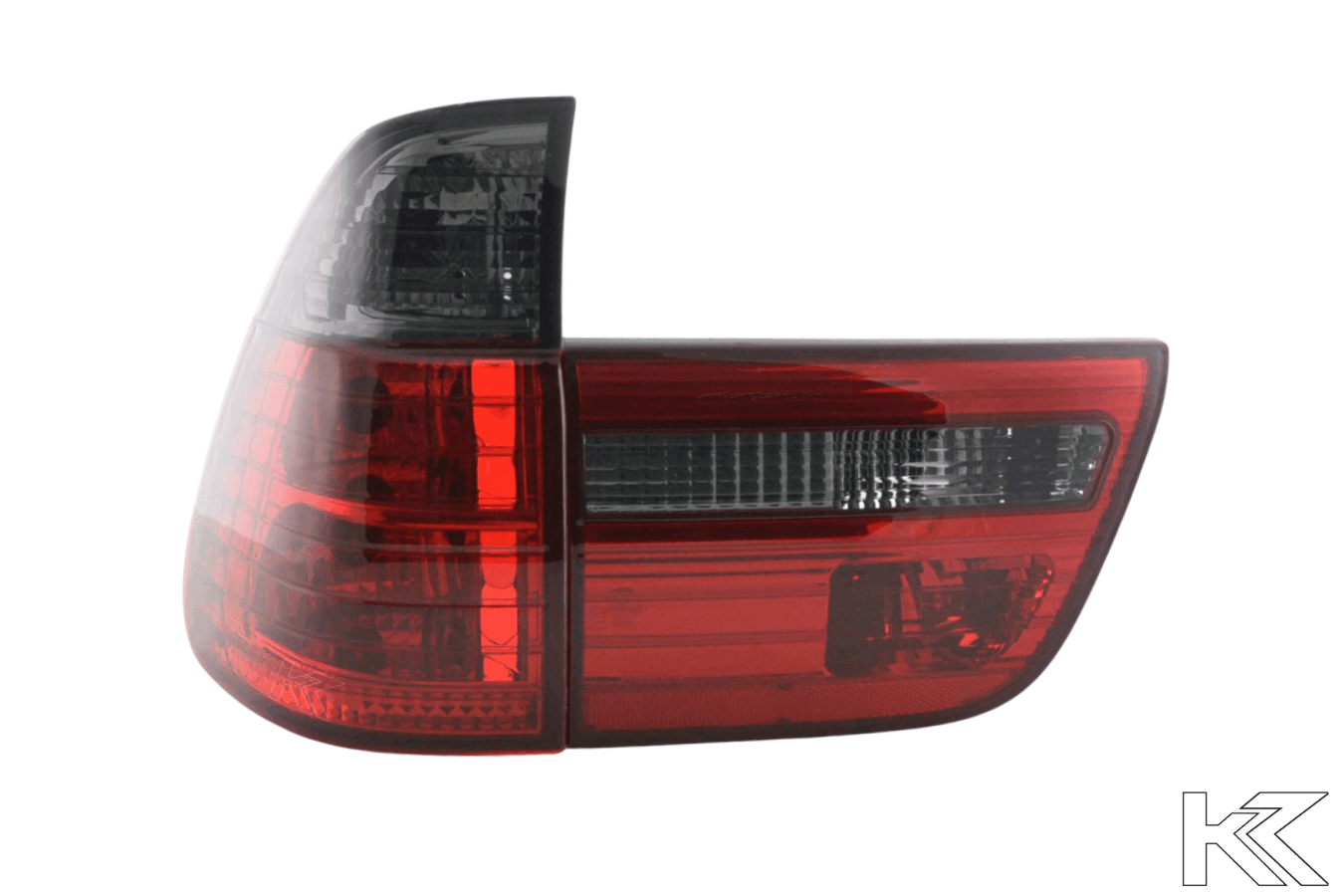 BMW X5 E53 Red/Smoked Taillights Set (1998-2003)