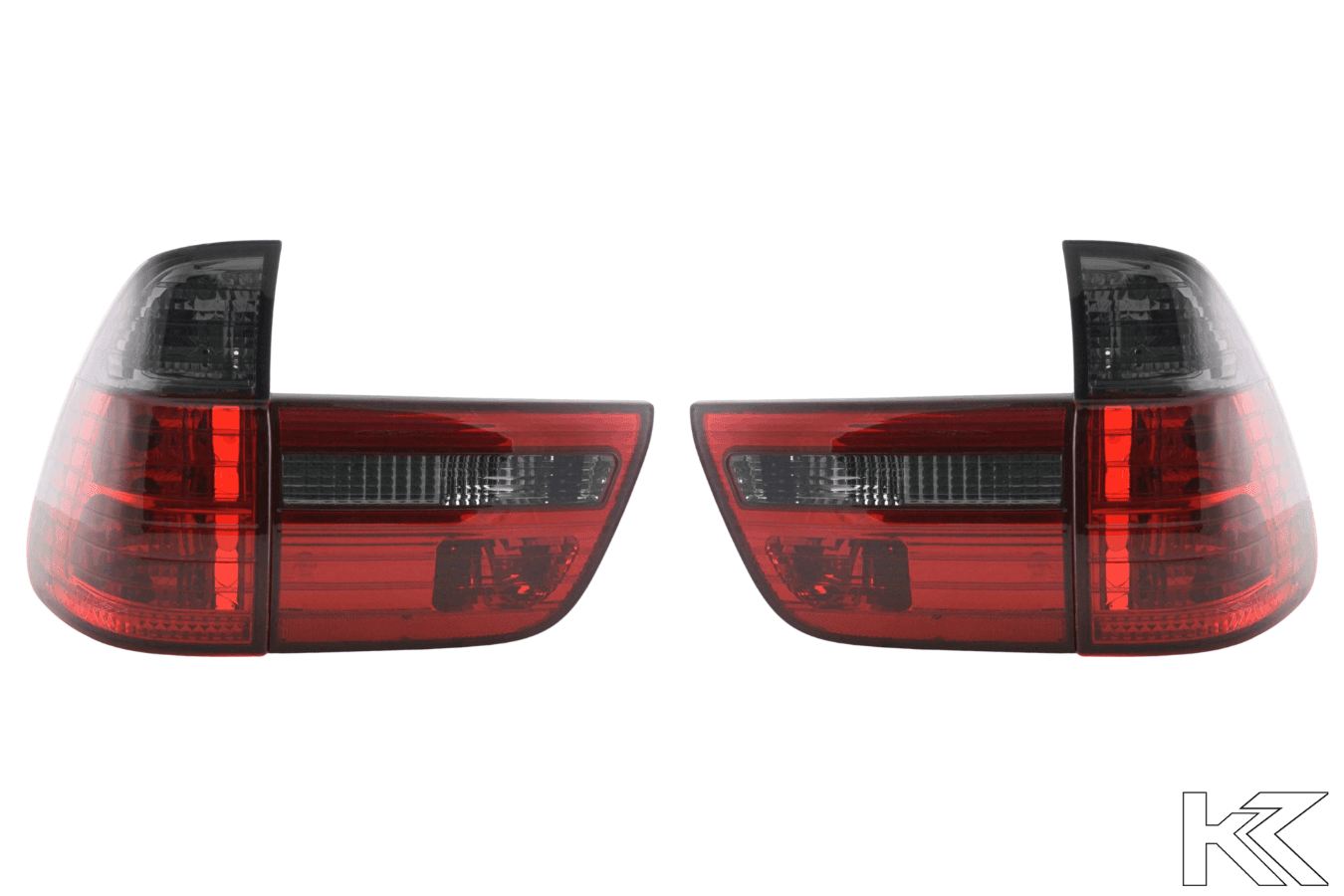 BMW X5 E53 Red/Smoked Taillights Set (1998-2003)