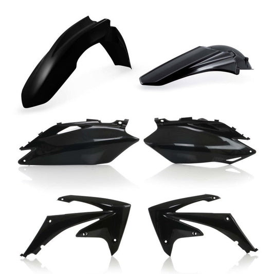 Acerbis 10-13 Honda CRF250R/ 09-12 CRF450R Plastic Kit - Black 2141860001