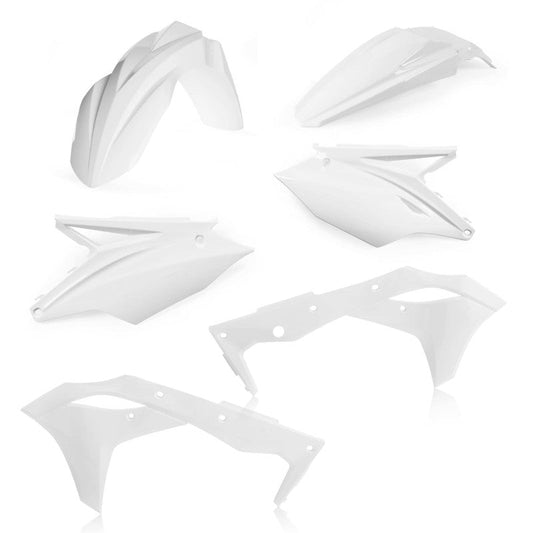 Acerbis 2018 Kawasaki KX250F/19-20 KX250 Plastic Kit - White 2685810002