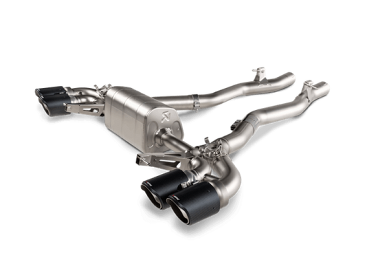 Akrapovic 2021 BMW M8/M8 Comp Gran Coupe (F93) w/OPF/GPF Slip-On Line (Titanium) w/Carbon Tips S-BM/T/24H