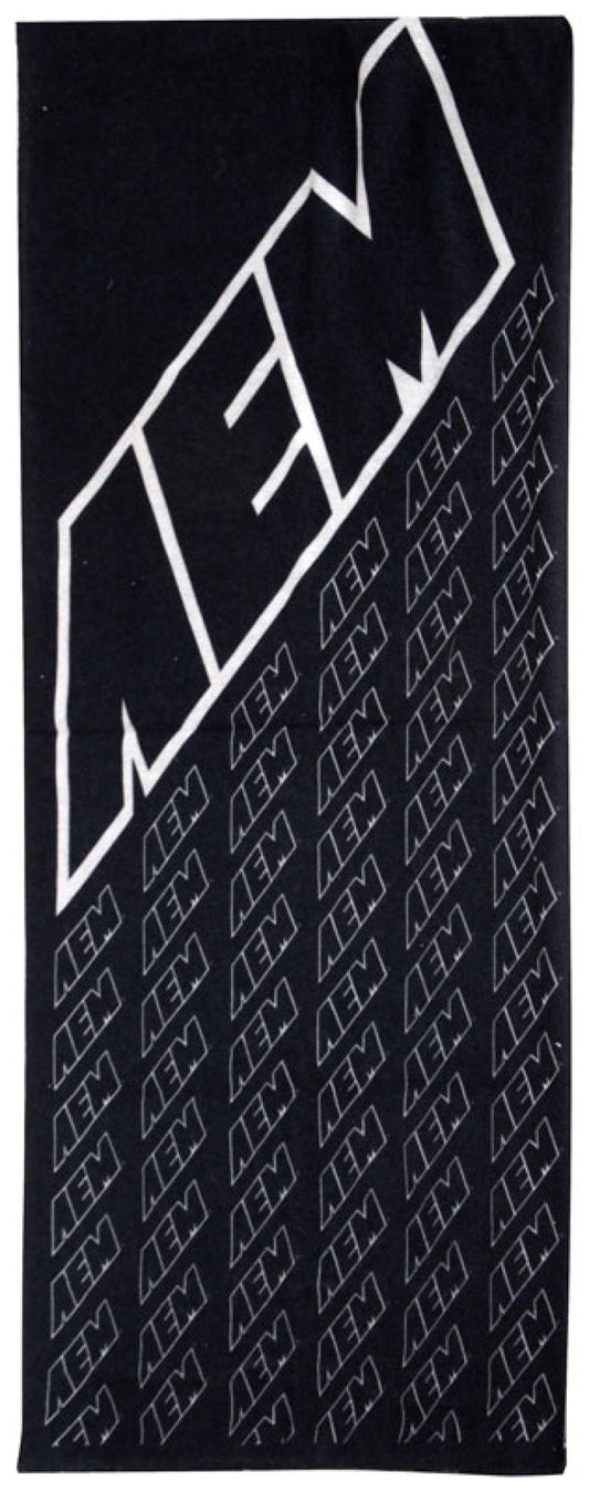AEM Induction AEM Neck Gaiter - Black/Gray 01-1500