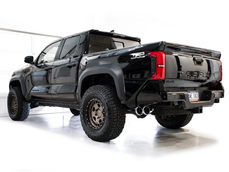 AWE Tuning AWE Exhaust for 4th Gen Toyota Tacoma Dual Chrome Silver Tips 3015-32254