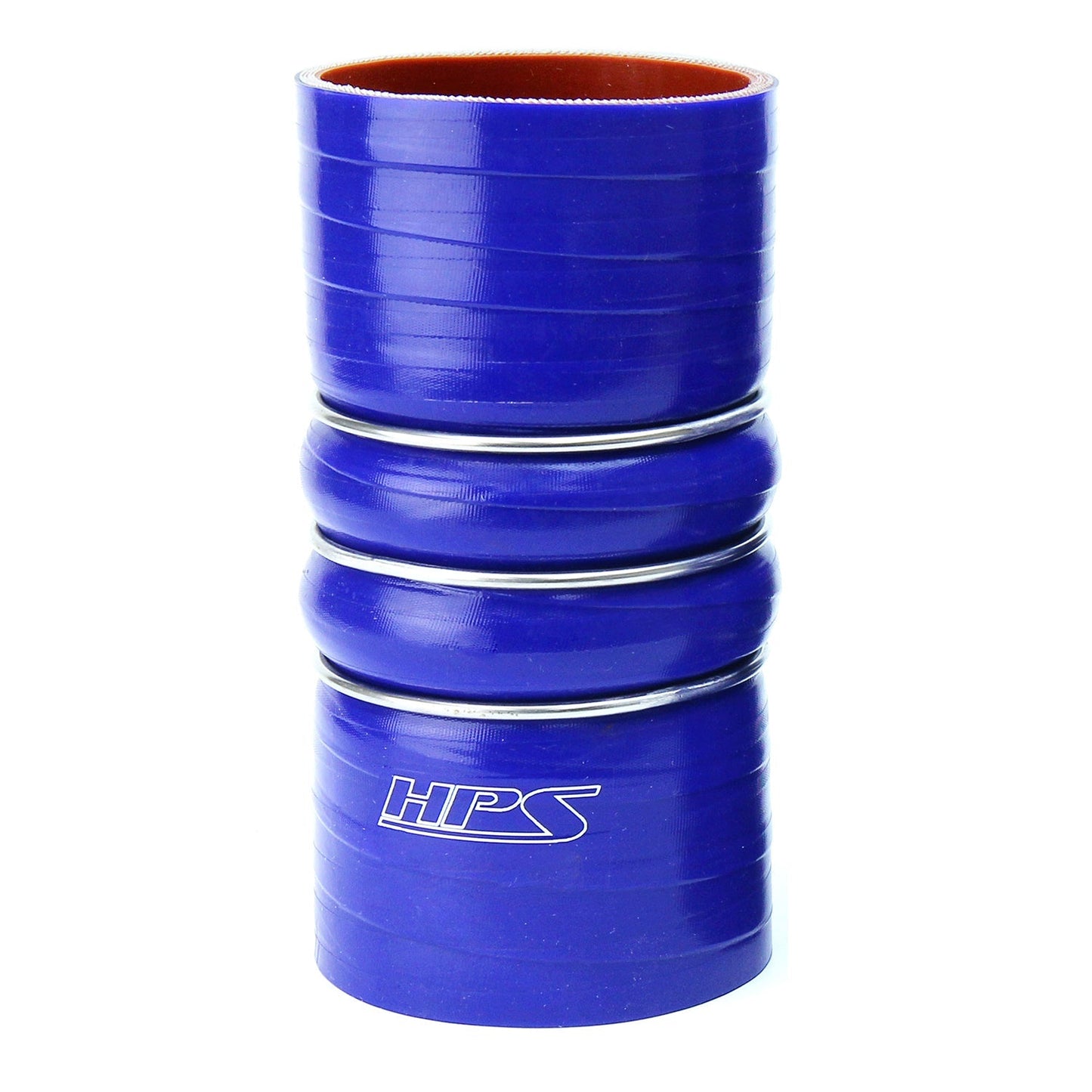 HPS Performance Products HPS 2" ID, 6" Length, Silicone Charge Air Cooler CAC Hose Double Hump Coupler Bellow Cold Side, High Temp 4-ply Reinforced, 51mm ID