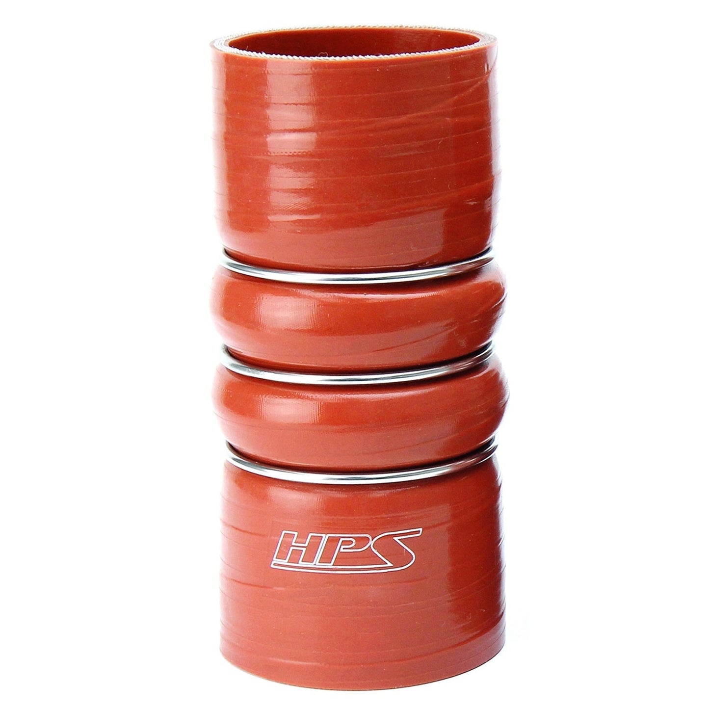 HPS Performance Products HPS 7" ID, Silicone Charge Air Cooler CAC Hose Double Hump Coupler Bellow Hot Side, Ultra High Temp 8-ply Aramid Reinforced