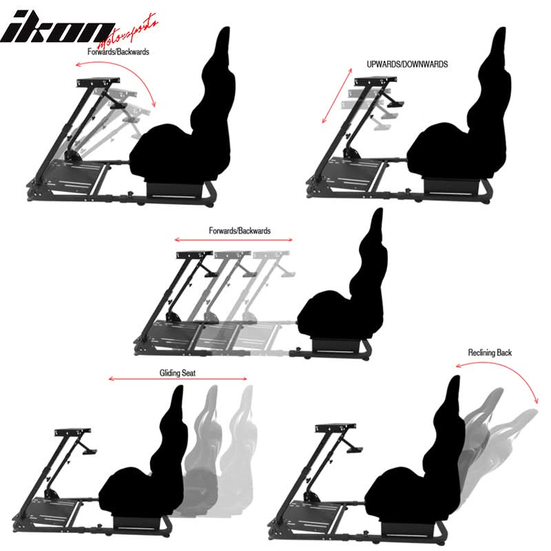 PVC Racing Seat Steering Wheel Stand 20Logitech G29 Thrustmaster