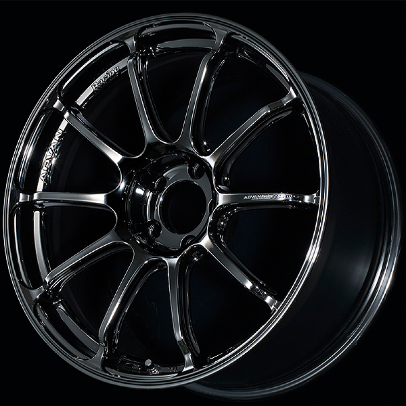 Advan RSIII 19x8.0 / +42 Offset / 5x112 / 66.5mm Bore / Black Chrome YA39G42MSBK