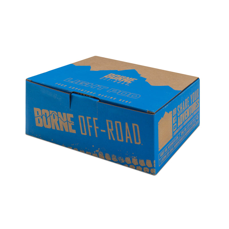 Borne Off-Road 21+ Bronco Light Pods 4pc Ditch 3x3 Spot Upfit BNLT-BR-21-DT4SU