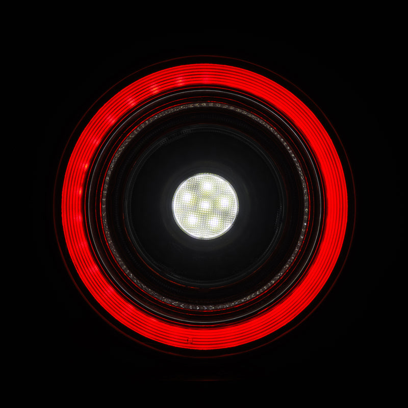 AlphaRex 10-15 Ferrari 458 NOVA-Series Prismatic LED Tail Lights Smoke 668001 *Discontinued