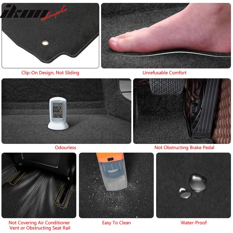 2014-2023 4Runner 2014-2022 GX460 4PCS Floor Mats Carpet Nylon