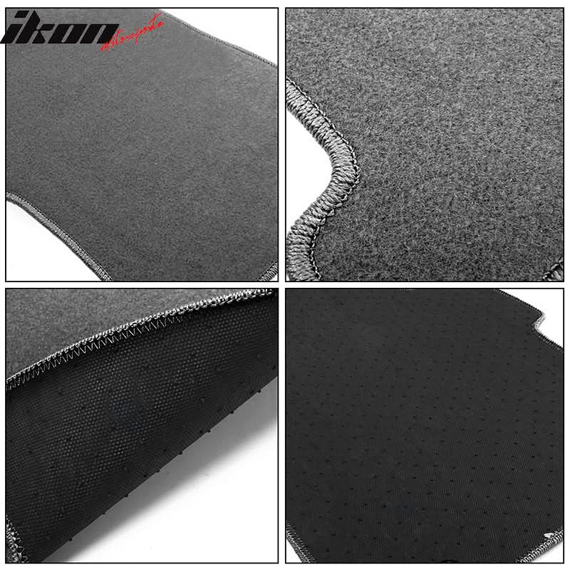 Car Floor Mat for 1994-2001 Acura Integra Gray Carpet 5PC Nylon