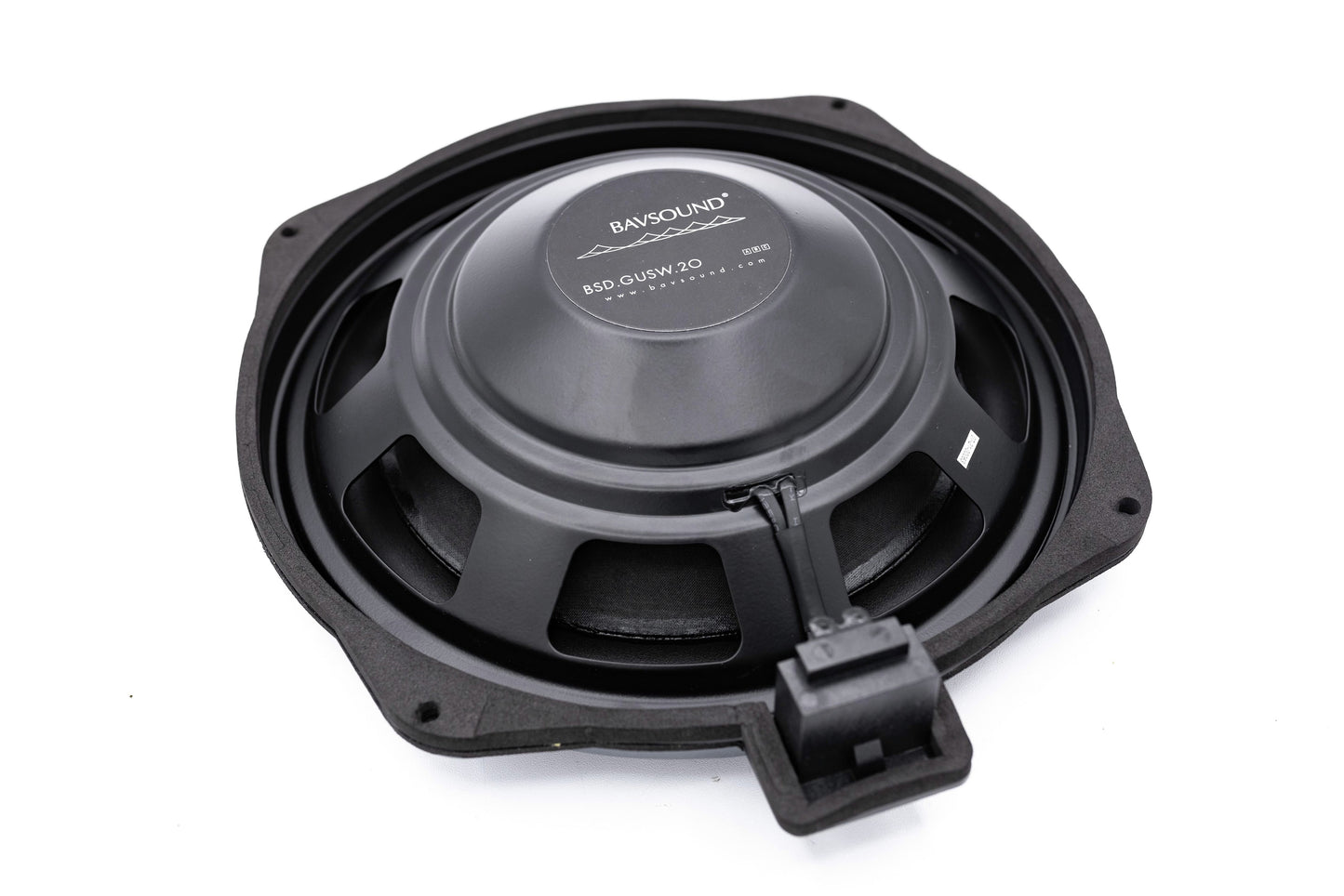 BACKORDERED - SHIPS SECOND HALF OF JULY - RECOMMEND YOU ORDER NOW, LIMITED FUTURE INVENTORY - Bavsound Ghost BMW Underseat Subwoofer V3, 8 Ohm, Pair