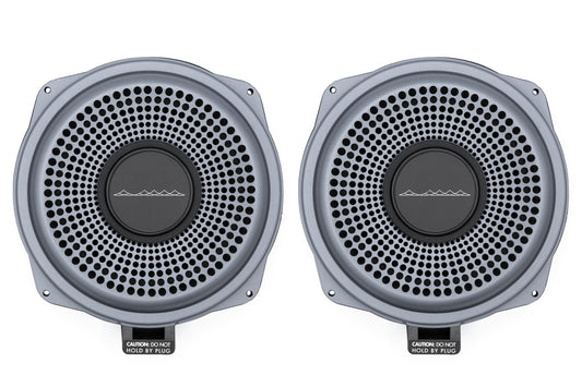 BACKORDERED - SHIPS SECOND HALF OF JULY - RECOMMEND YOU ORDER NOW TO LOCK IN DISCOUNT AND LIMITED FUTURE INVENTORY - Bavsound Ghost MINI Underseat Subwoofers V3, 2 Ohm, Pair