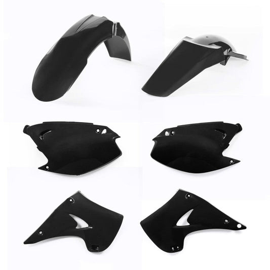 Acerbis 03-05 Kawasaki KX125/ 03-07 KX250 Plastic Kit - Black 2041100001