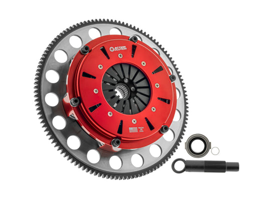 Action Clutch 94-97 Honda Civic Del Sol Si 1.6L DOHC (B16A3) 7.25in Twin Disc Clutch w/Chromoly FW ACR-2223