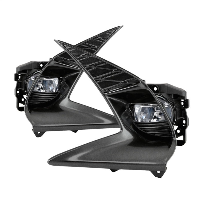 Spyder 16-18 Lexus GS (w/F-Sport Pkg) OEM LED Fog Lights w/OEM switch - Clear (FL-LGS16FS-LED-C) 9044311