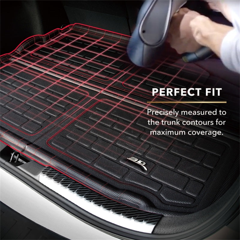 3D MAXpider 2017-2020 Honda CR-V Kagu Cargo Liner - Black M1HD0871309