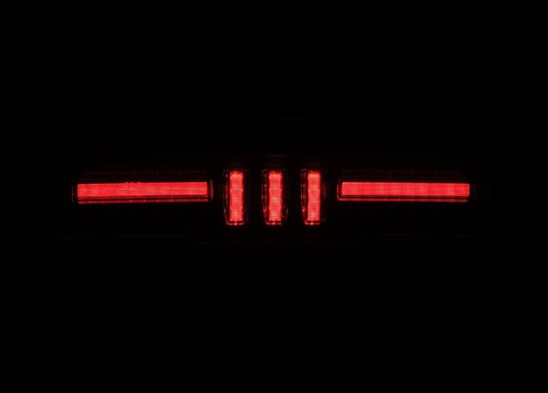 AlphaRex 21-24 Toyota GR86 / 21-24 Subaru BRZ NOVA-Series Prismatic LED Fourth Brake Light Blk Smoke 220050 *Discontinued
