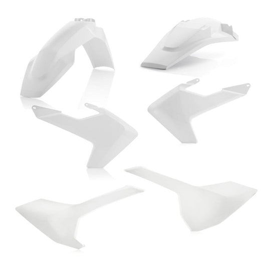Acerbis 16-18 Husqvarna TC125/ FC250-450/ TC250/TX/FX Plastic Kit - White 2462610002