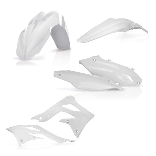 Acerbis 13-15 Kawasaki KX450F Plastic Kit - White 2314190002