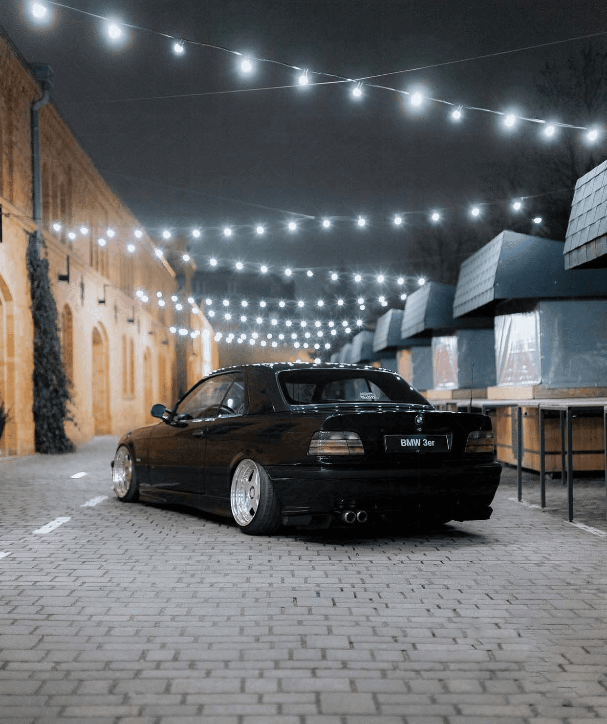 E36 Coupe OEM Style Smoked Tail Lights (1991-1998)