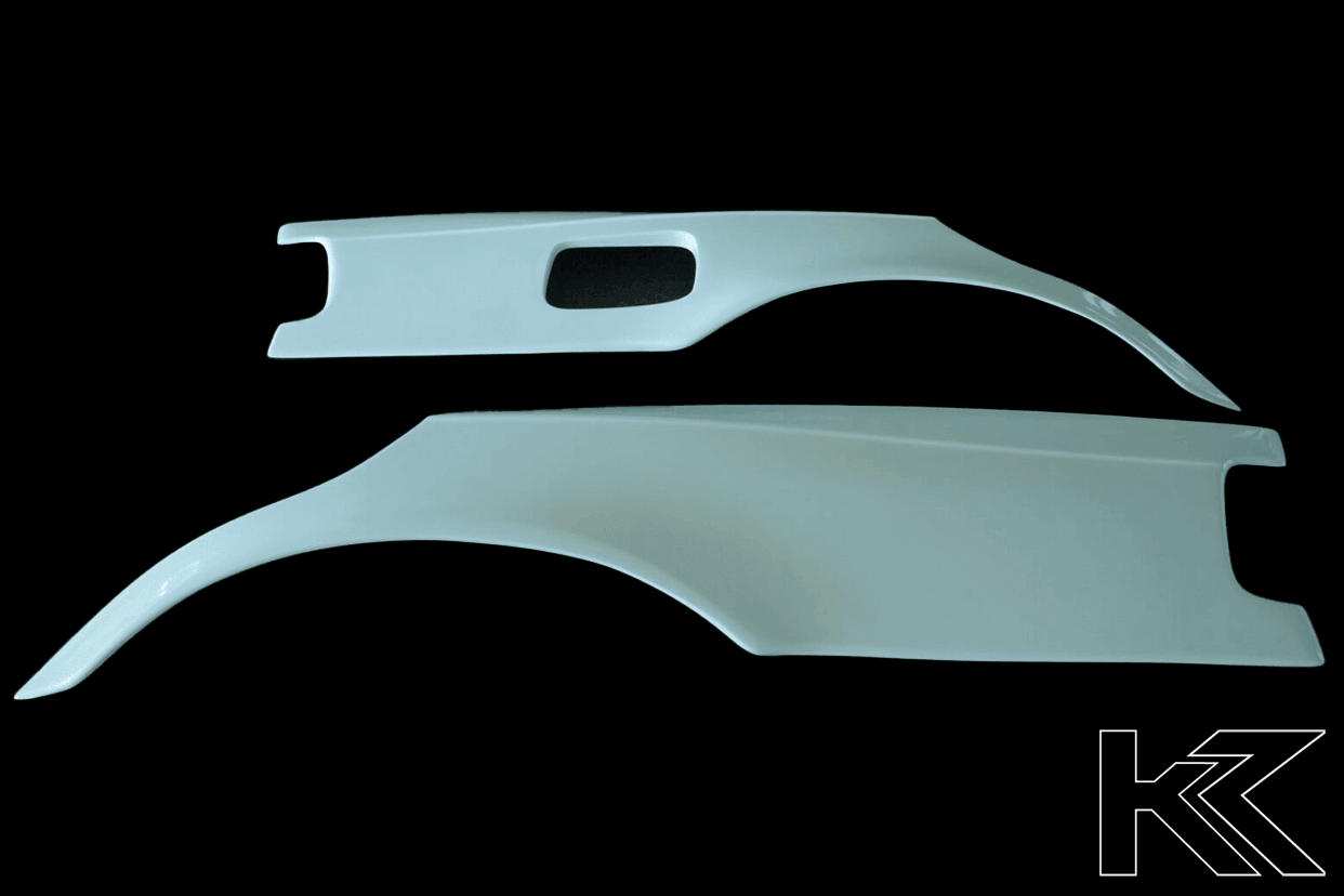 E36 Sedan Complete Over Fender Set - With Door Handle Cut-Outs (1990-1999)