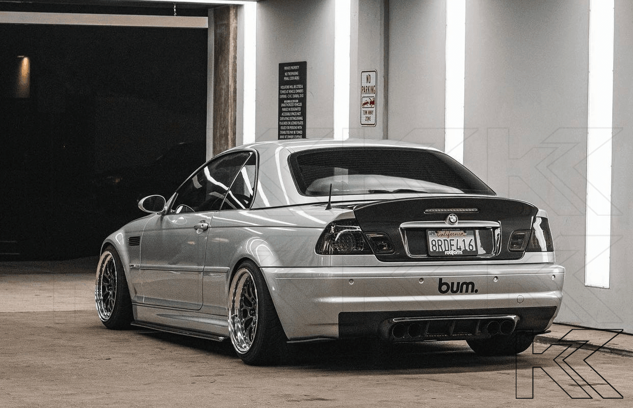 E46 Convertible Clear/Smoked LED Tail Lights (1999-2003)