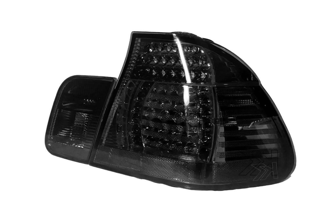 E46 Sedan Clear/Smoked LED Tail Lights - Pre Face Lift (1999-2001)