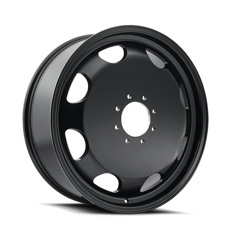 Cali Off-Road 9110D Summit Dually 24x8.25 / 8x165.1 BP / 100mm Offset / 116.7mm Hub Matte Blk Wheel 9110D-2488116MBI100