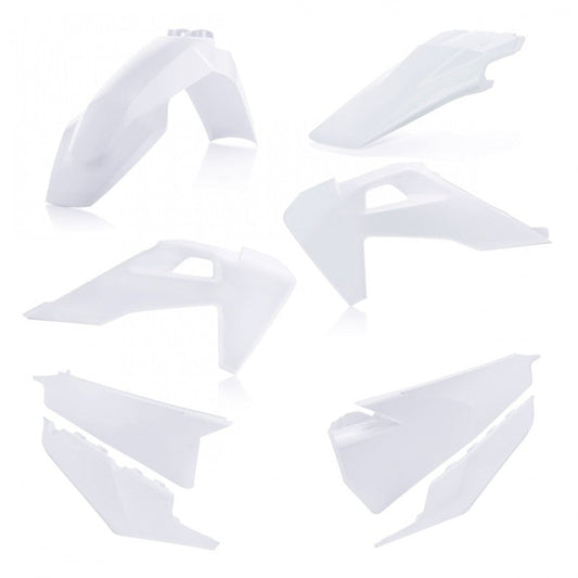 Acerbis 20-23 Husqvarna TE150i-300i/ FE350/s-501/s Plastic Kit - 20 White 2791556811