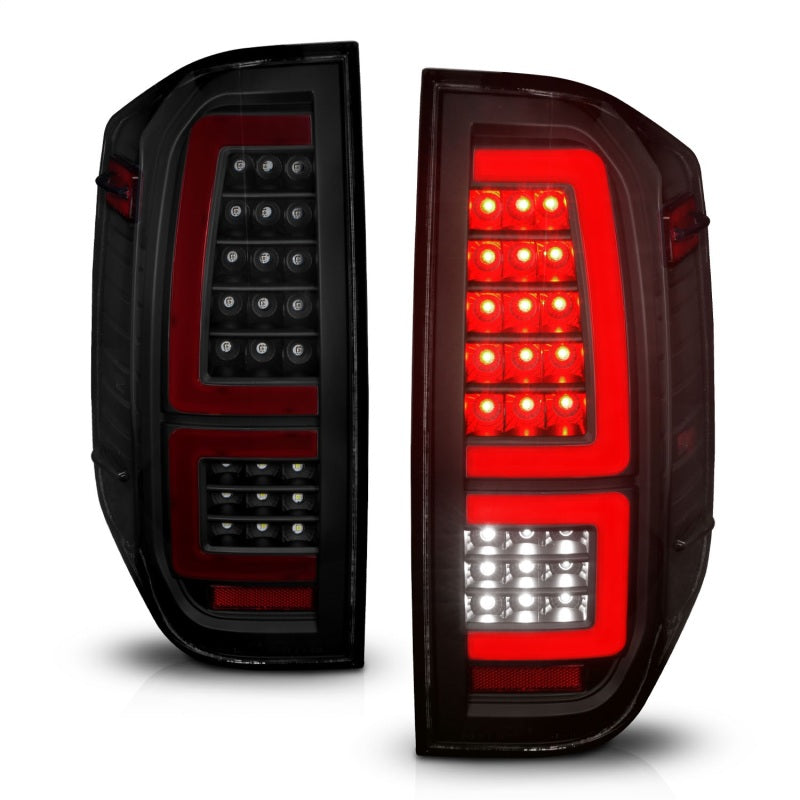 ANZO 2014-2021 Toyota Tundra LED Taillights Black Housing/Smoke Lens 311437